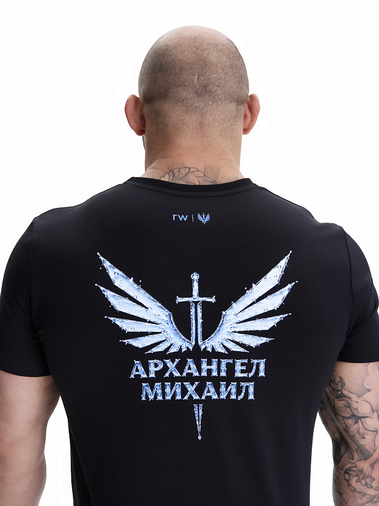 Футболка Регулярная Архангел Михаил x RW Вода