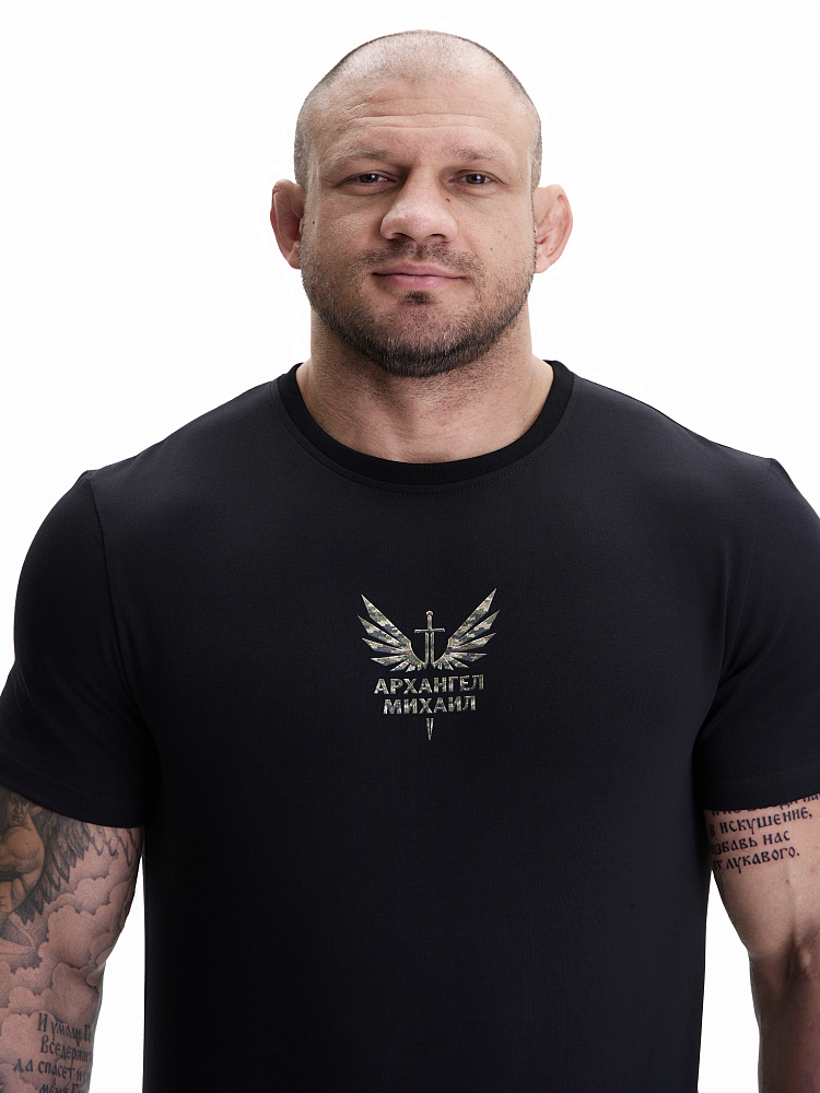 Футболка Регулярная Архангел Михаил x RW Camo