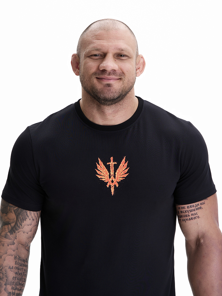 Футболка Регулярная Архангел Михаил x RW Огонь