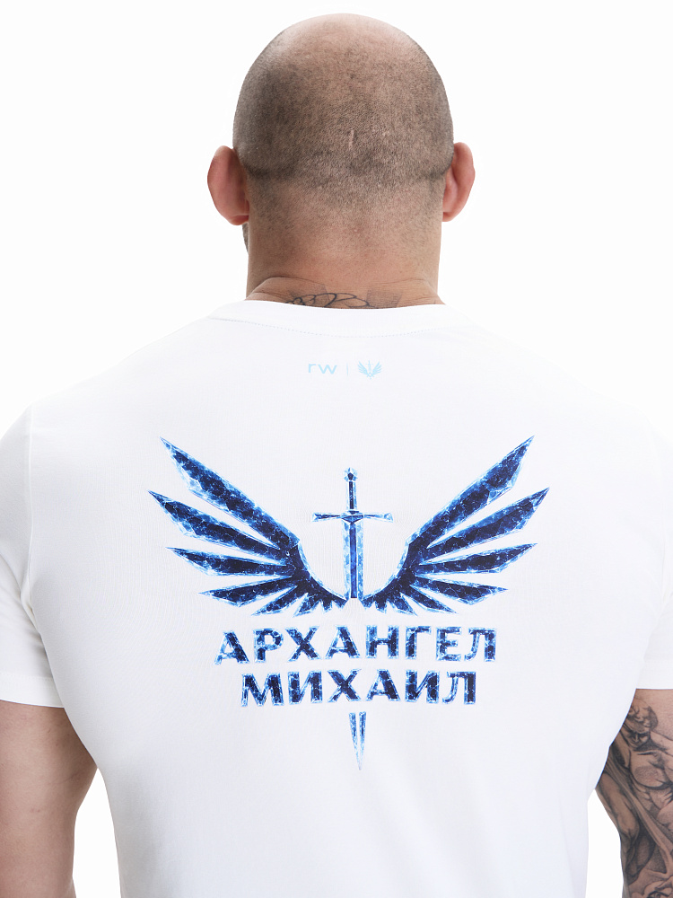 Футболка Регулярная Архангел Михаил x RW Лёд