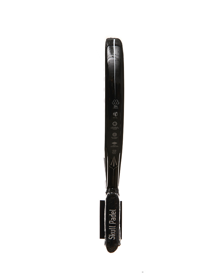 Ракетка Skull Padel V3000 - Black 3K