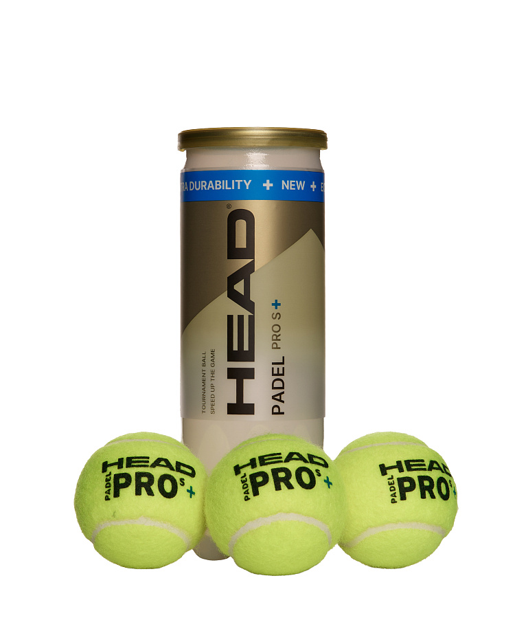 Мячи 3B HEAD Padel Pro S+