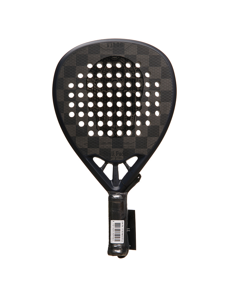 Ракетка Skull Padel V1100 - Matte Blue/Black 24K