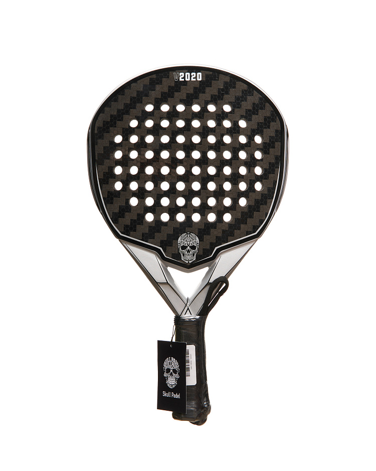 Ракетка Skull Padel V2020 - Silver 16K