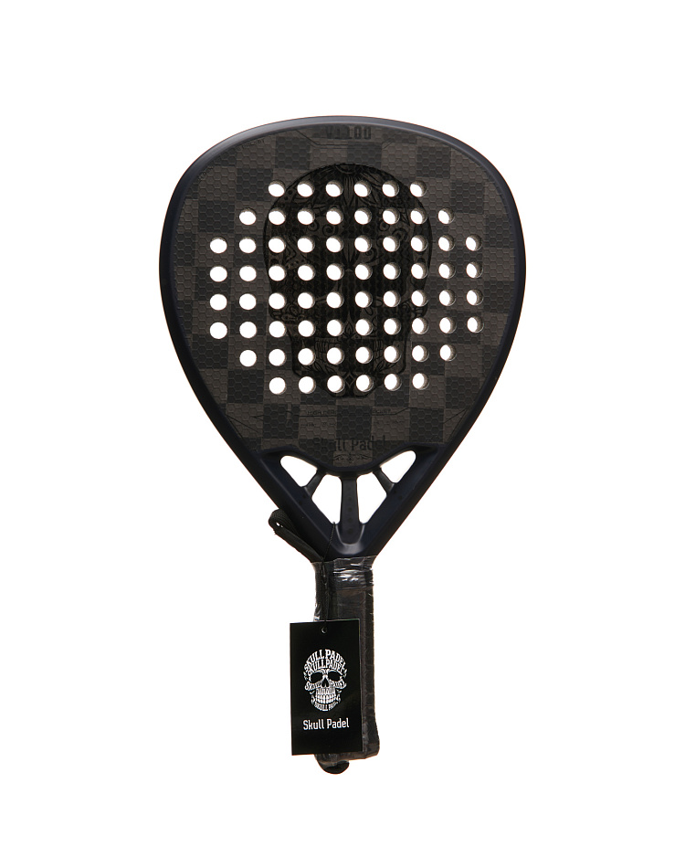 Ракетка Skull Padel V1100 - Matte Blue/Black 24K