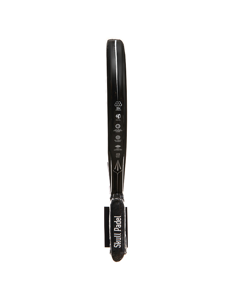Ракетка Skull Padel V3000 - Black 3K
