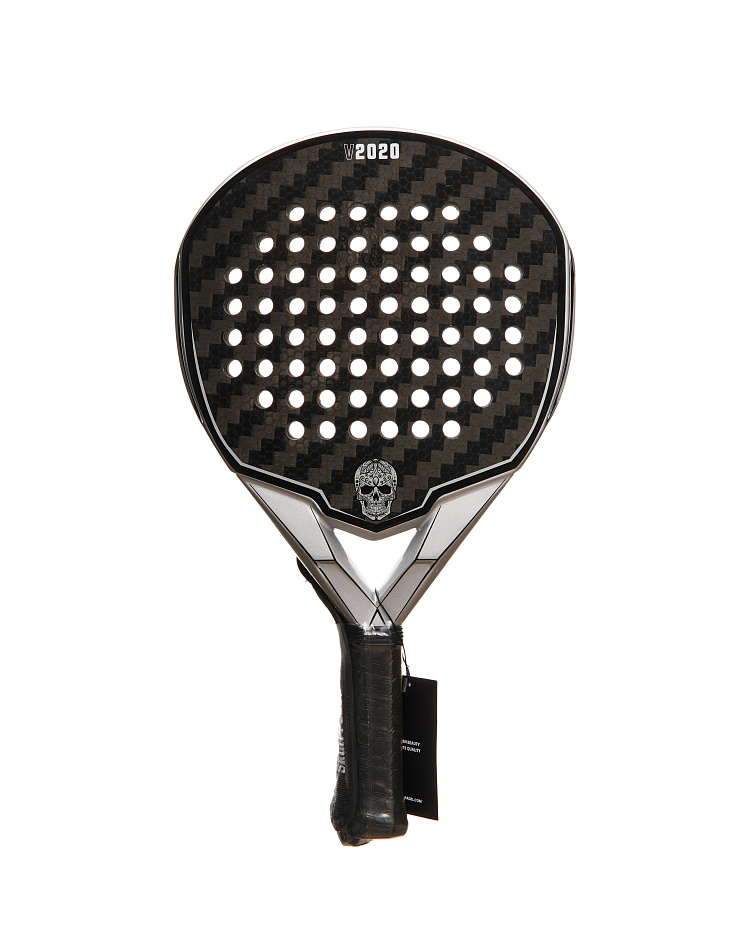 Ракетка Skull Padel V2020 - Silver 16K