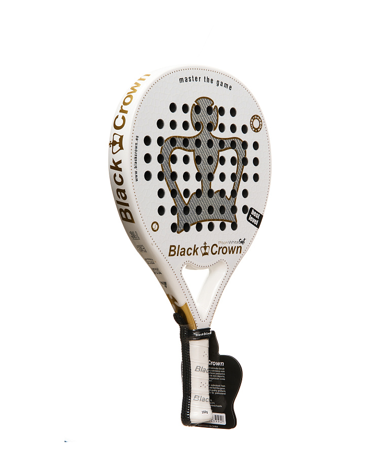 РАКЕТКА PALA PADEL BLACK CROWN PITON WHITE SOFT