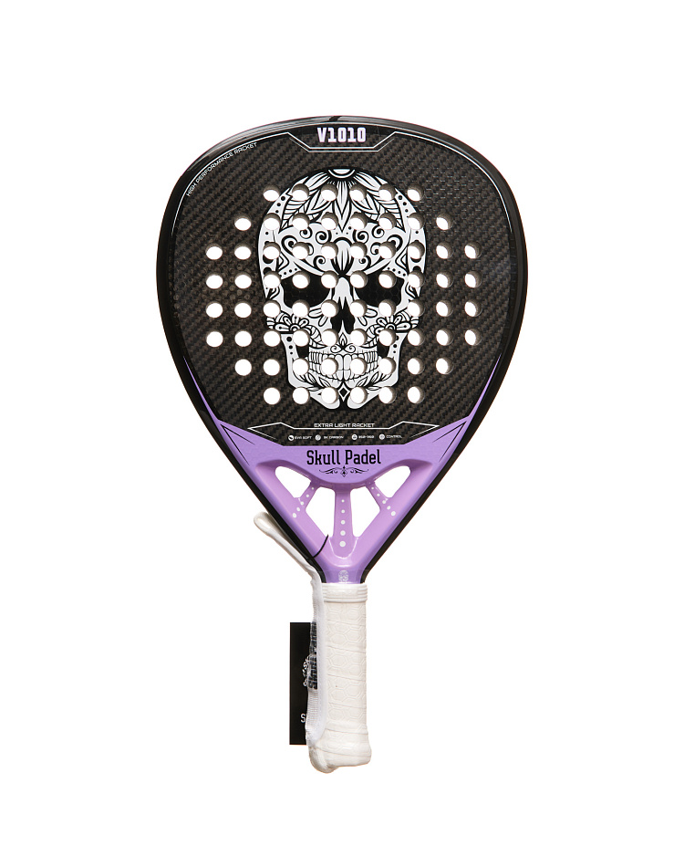 Ракетка Skull Padel V1010 - Purple 3K